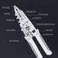 Multi-Function 10-in-1 Wire Stripper & Cutter Tool