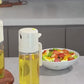 2 in 1 Oil Sprayer Bottle Kitchen Tool for Cooking Baking BBQ Easy Spray and Convenient Use - 470ML